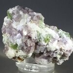 Green Tourmaline and Lepidolite Healing Crystal ~50mm