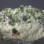 Green Tourmaline and Lepidolite Healing Crystal ~60mm