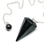 Hematite Crystal Pendulum