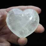 Calcite Crystal Heart ~57mm