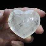 Calcite Crystal Heart ~57mm