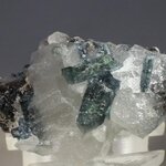 Indicolite (Blue Tourmaline) Quartz Crystal ~36mm