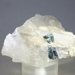 Indicolite (Blue Tourmaline) Quartz Crystal ~50mm