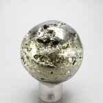 Iron Pyrite Crystal Sphere ~60mm