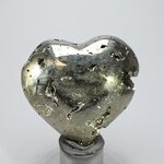 Iron Pyrite Heart ~50x47mm