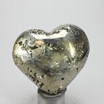 Iron Pyrite Heart ~51x45mm