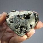 Iron Pyrite Heart  ~53mm