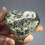 Iron Pyrite Heart ~ 6.5cm