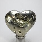 Iron Pyrite Heart ~61x55mm