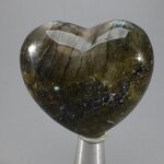 Labradorite Crystal Heart ~45mm