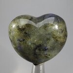 Labradorite Crystal Heart ~45mm