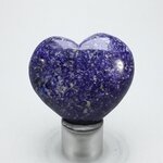 Lapis Lazuli Crystal Heart ~45x40mm