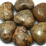 Leopard Skin Jasper Heart ~45mm