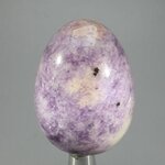 Lepidolite Crystal Egg ~48mm