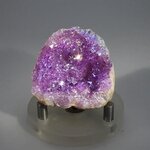 Magenta Aura Quartz Geode ~43x38mm