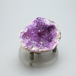 Magenta Aura Quartz Geode ~51mm