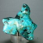 MAGNIFICENT Chrysocolla and Malachite Polished Stone ~88mm