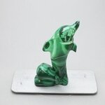 Malachite Crystal Dolphin ~57x29mm
