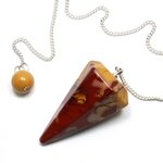 Mookaite Crystal Pendulum