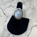 Moonstone Oval 925 Sterling Silver Ring~9 US / R 3/4 UK