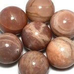 Shaded Moonstone Crystal Sphere ~25mm