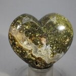 Ocean Jasper Crystal Heart ~45mm