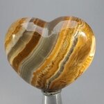 Onyx Crystal Heart ~45mm