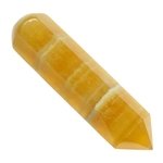 Orange Calcite Crystal Massage Wand (Extra Grade) ~75 x 20mm