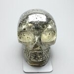 Pyrite Crystal Skull ~71x58mm