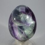 Rainbow Fluorite Crystal Egg  ~50mm