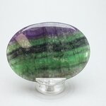 Rainbow Fluorite Palmstone (Extra Grade) ~70x50mm