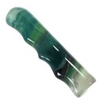 Rainbow Fluorite Easy Grip Crystal Massage Wand, 100 x 25mm