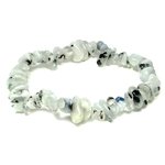 Rainbow Moonstone Mini Tumblestone Bracelet (extra grade)