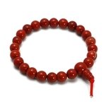 Red Jasper Power Bead Bracelet