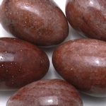 Red Muscovite Mica Crystal Egg ~48mm