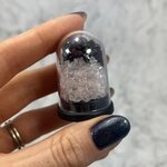 Rose Quartz & Red Garnet Energy Dome