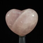 Rose Quartz Crystal Heart  ~44mm