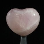 Rose Quartz Crystal Heart  ~46mm