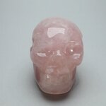 Rose Quartz Crystal Skull ~62x49mm