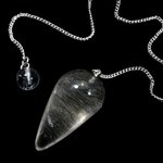 Rutilated Quartz Long Drop Pendulum