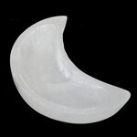 Selenite Moon Charging Bowl ~155mm