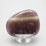 Smoky Fluorite Flat Tumblestone ~47mm