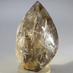 STUNNING Smoky Quartz Polished Flame  ~70mm