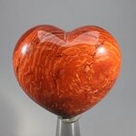 Snake Skin Jasper Crystal Heart ~45mm