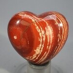 Snake Skin Jasper Crystal Heart ~45mm