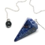 Sodalite Crystal Pendulum