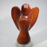 Superior Extra Large Carnelian Angel ~92mm