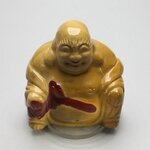 Superior Mookaite Carved Sitting Buddha Statue ~52mm