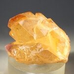 Tangerine Aura Quartz Healing Crystal ~40mm