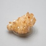 Tangerine Aura Quartz Healing Crystal ~43mm